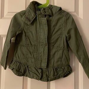 Girls old navy zip up jacket. Size 4t.